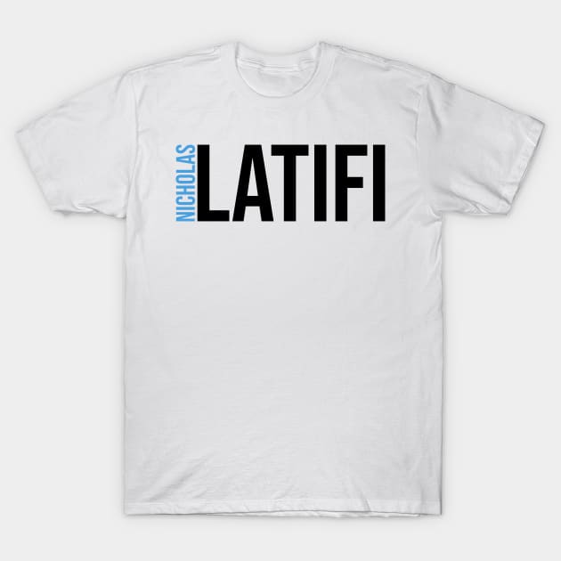 Nicholas Latifi Driver Name - 2022 Season T-Shirt by GreazyL